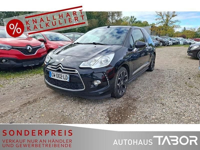 Lackierung schwarz perla nera/ Gebraucht 2013 Citroën DS3 Cabriolet Sport Chic Cabrio | 5.785 € (Superpreis) - Bild 1/4