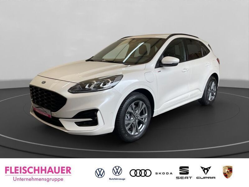 Metallic) (weiss Gebraucht 2020 Ford Kuga ST-Line SUV | 21.770 € (Superpreis) - Bild 1/4