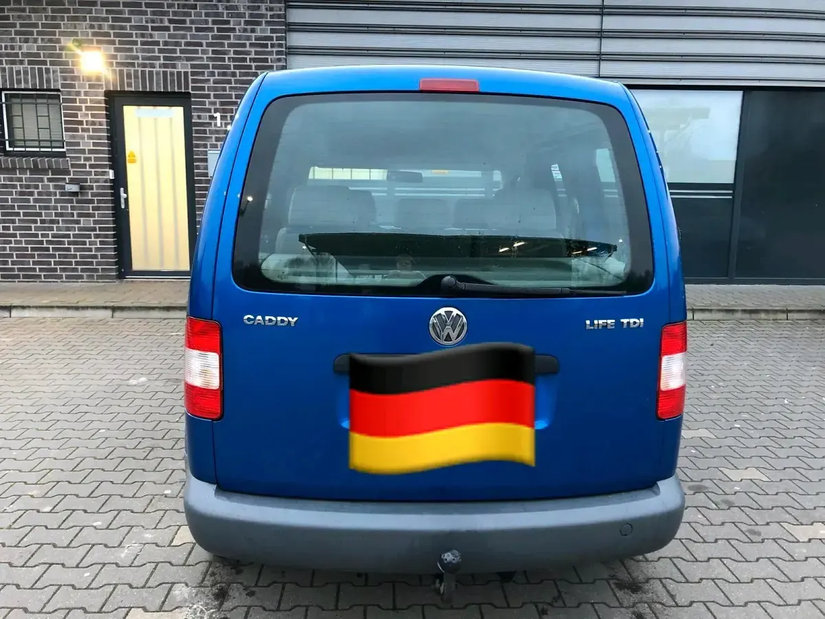 Gebraucht VW Caddy Life 106 PS (77 kW) 2006 Blau Van / Kleinbus