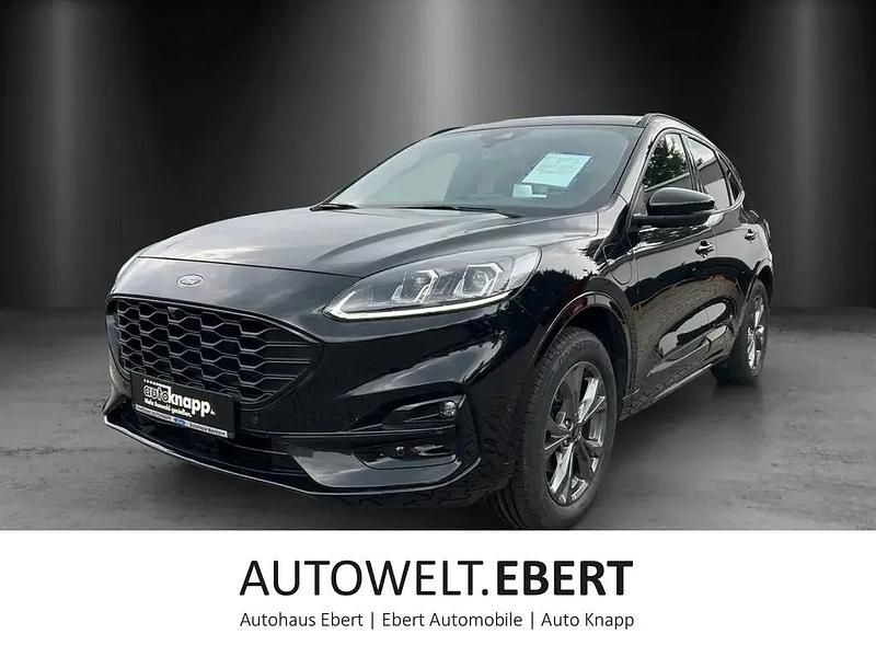 Obsidianschwarz Gebraucht 2021 Ford Kuga ST-Line X SUV | 25.990 € (Etwas zu teuer) - Bild 1/4