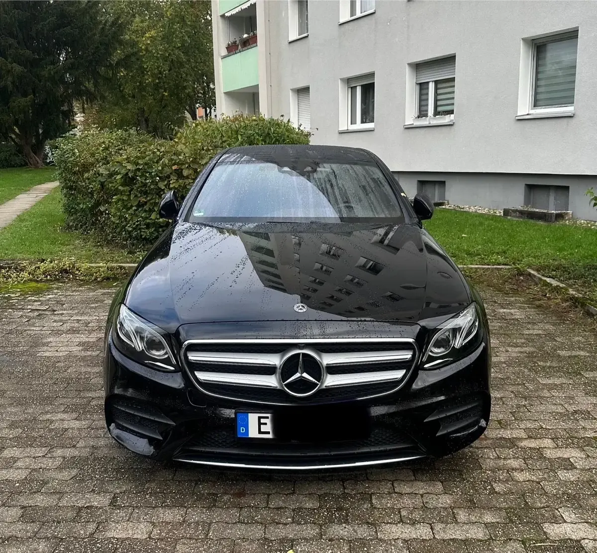 Gebraucht Mercedes E200 AMG 2018 Schwarz Limousine