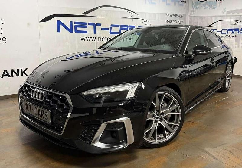 Schwarz Gebraucht 2022 Audi A5 S-Line Limousine | 30.900 € (Fairer Preis) - Bild 1/3