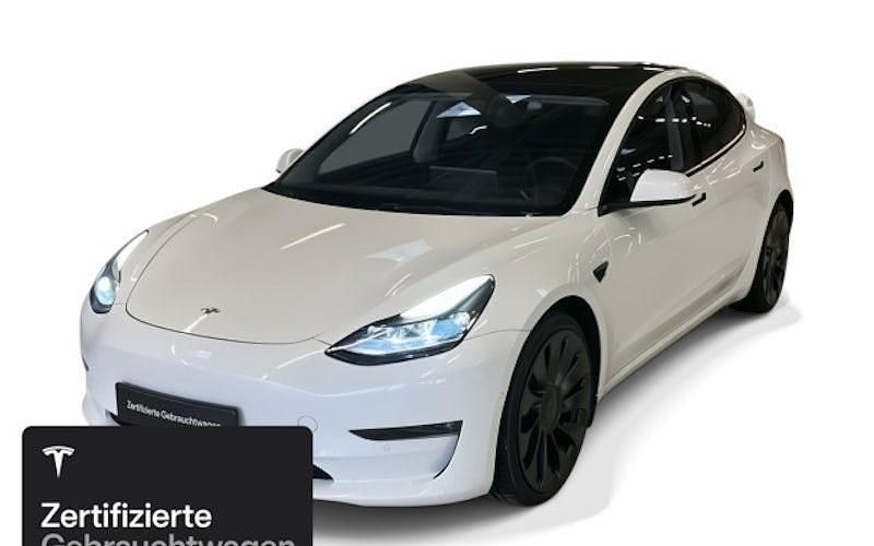 Gebraucht Tesla Model 3 Performance 377 kW (513 PS) 2022 Weiß Limousine