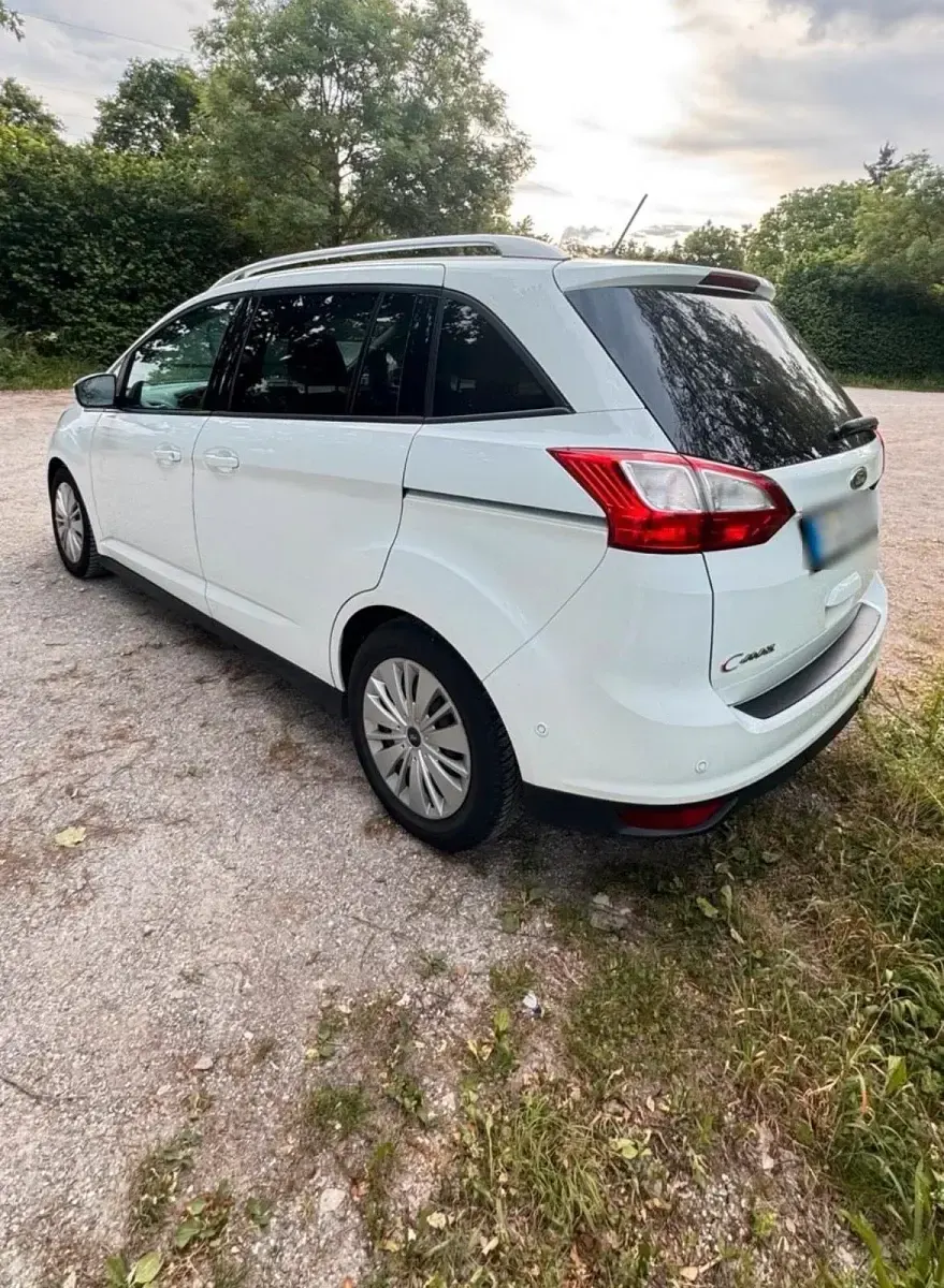 Gebraucht Ford C-MAX 92 PS (67 kW) 2018 Weiß Van / Kleinbus
