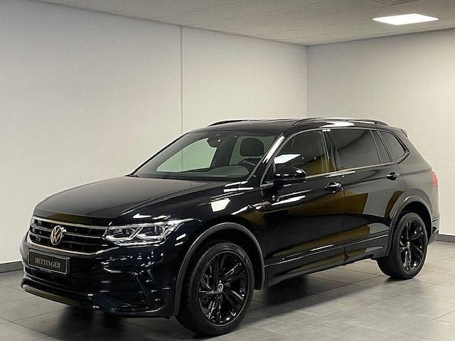 Deep black Gebraucht 2022 VW Tiguan Allspace R-line SUV | 36.800 € (Fairer Preis) - Bild 1/4