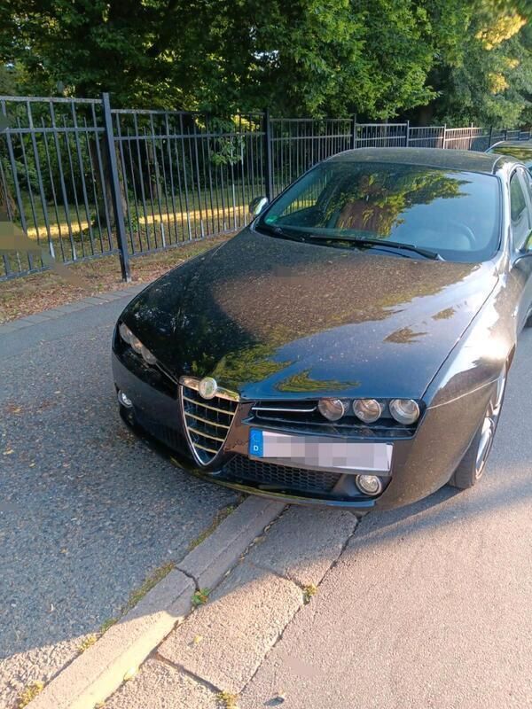 Schwarz Gebraucht 2006 Alfa Romeo 159 Limousine | 4.449 € (Teuer) - Bild 1/4