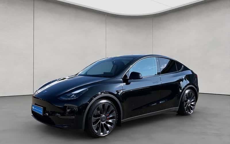 Schwarz Gebraucht 2022 Tesla Model Y Performance SUV | 38.970 € (Fairer Preis) - Bild 1/4