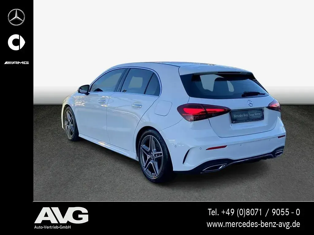 Gebraucht Mercedes A220 Advanced Plus 190 PS (139 kW) 2024 Unilack polarweiß Limousine