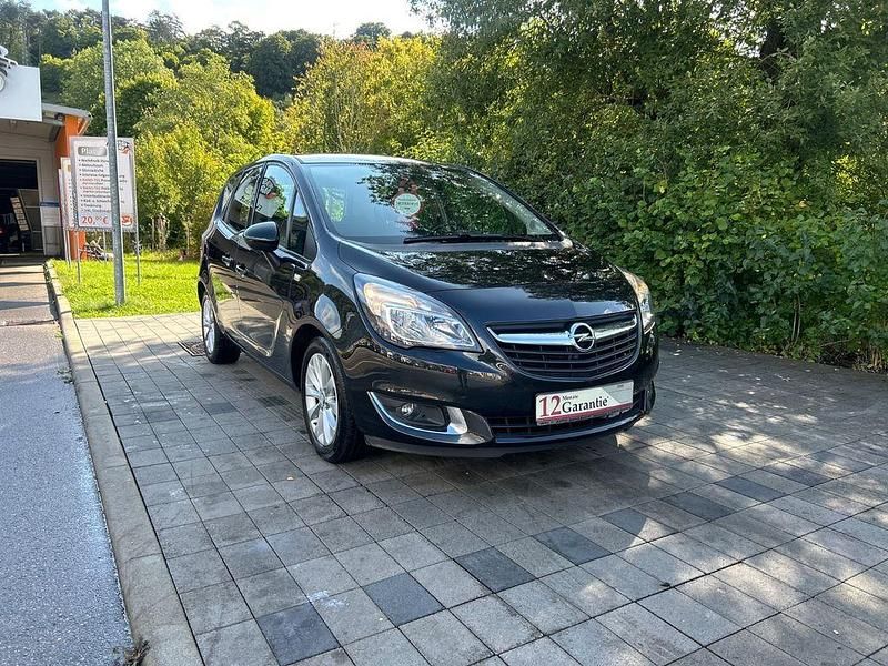Gebraucht Opel Meriva Style 120 PS (88 kW) 2014 Schwarz Van / Kleinbus