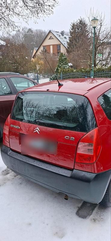 Brugt Citroën C2 60 HK (44 kW) 2004 Rød Hatchback