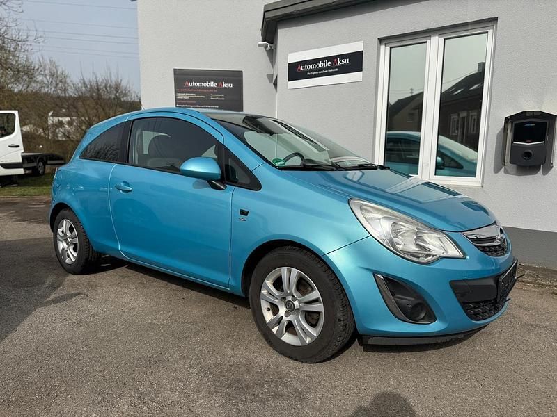 Gebraucht Opel Corsa Satellite 69 PS (50 kW) 2011 Blau Kleinwagen
