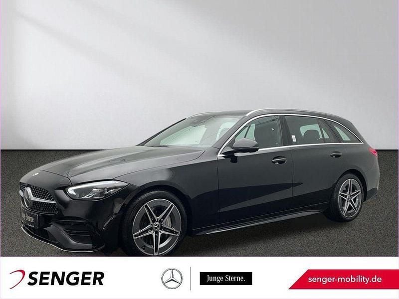 Schwarz Gebraucht 2024 Mercedes C300 AMG Kombi | 42.376 € (Superpreis) - Bild 1/4