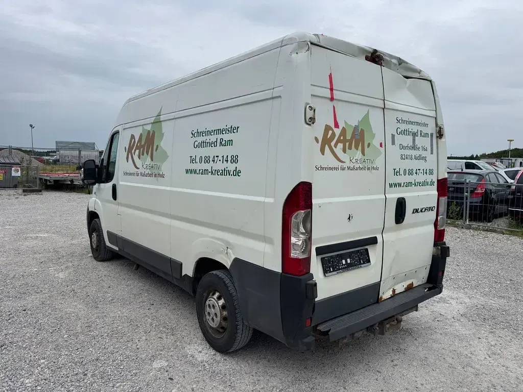 Gebraucht Fiat Ducato 101 PS (74 kW) 2009 Weiß Van