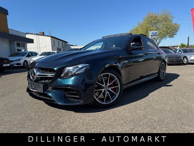 Kallaitgruen metalliclack Gebraucht 2017 Mercedes E63S AMG AMG Limousine | 54.730 € (Superpreis) - Bild 1/4