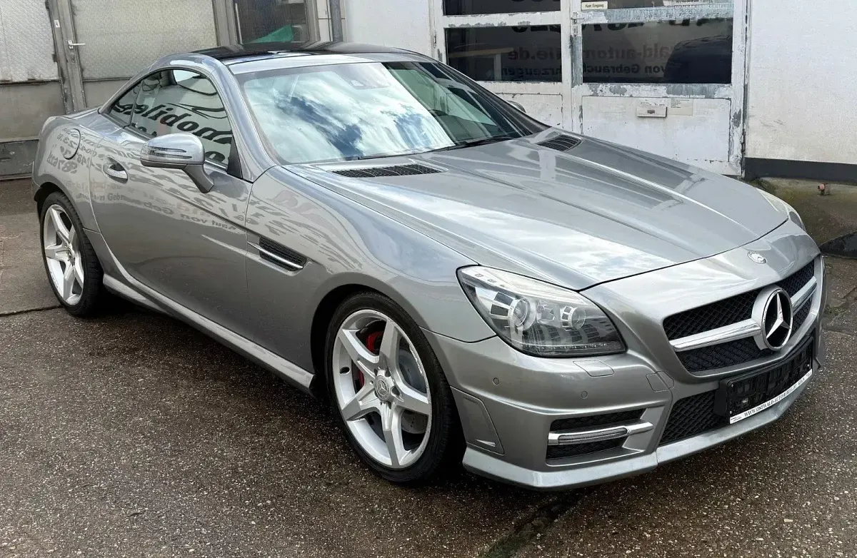 Gebraucht Mercedes SLK250 Sport 204 PS (150 kW) 2013 Grau Cabrio