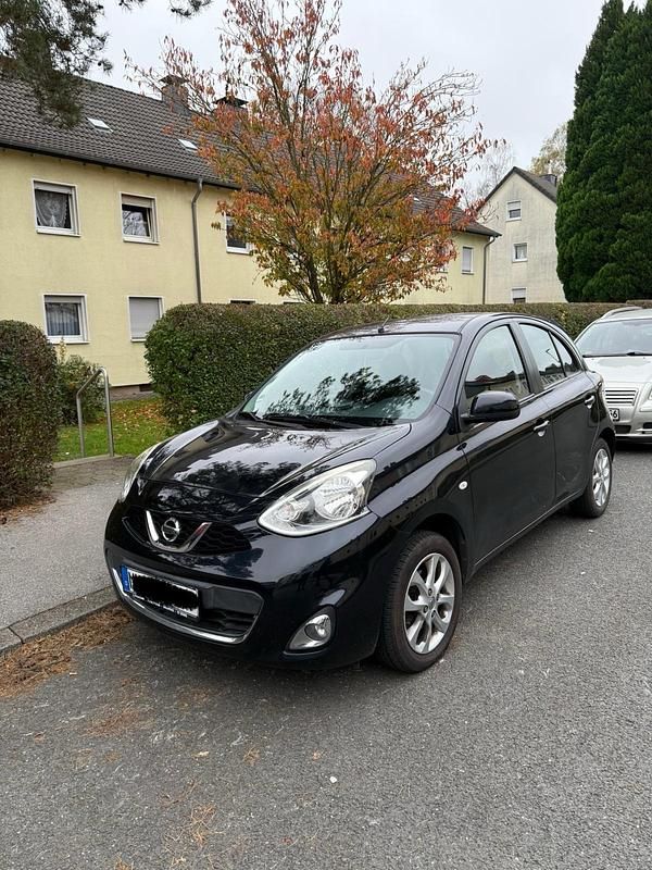 Schwarz Gebraucht 2016 Nissan Micra Kleinwagen | 9.000 € (Teuer) - Bild 1/4