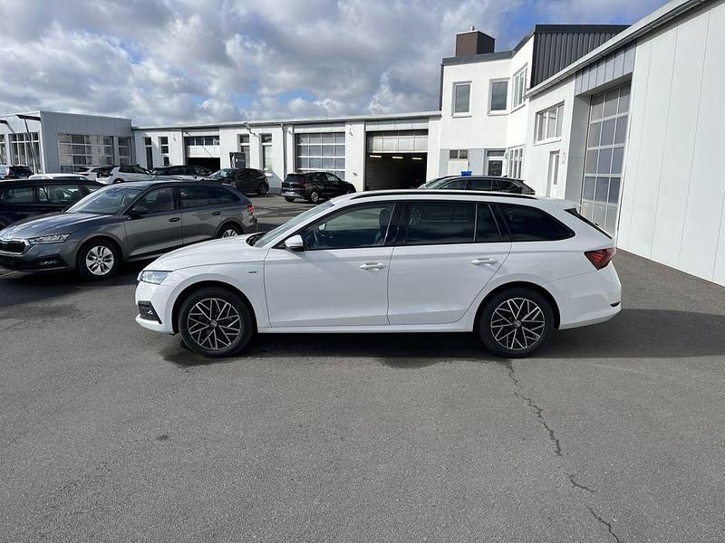 Gebraucht Skoda Octavia Clever 150 PS (110 kW) 2022 Candyweiss Kombi