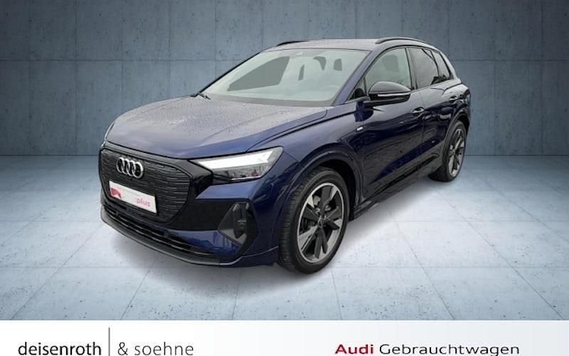 Blau Gebraucht 2022 Audi Q4 Sportback e-tron Ambiente SUV | 26.305 € (Superpreis) - Bild 1/4