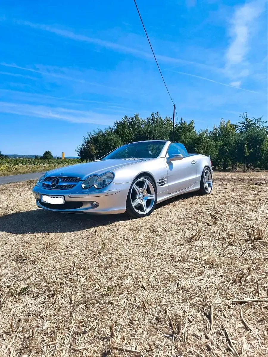 Gebraucht Mercedes SL350 AMG 245 PS (180 kW) 2005 Silber Cabrio