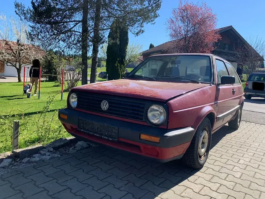 Gebraucht VW Golf III 69 PS (50 kW) 1991 Rot Kleinwagen