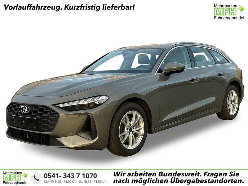 Mythosschwarz metallic Neu 2026 Audi A5 Basis Kombi | 52.680 € (Teuer) - Bild 1/4