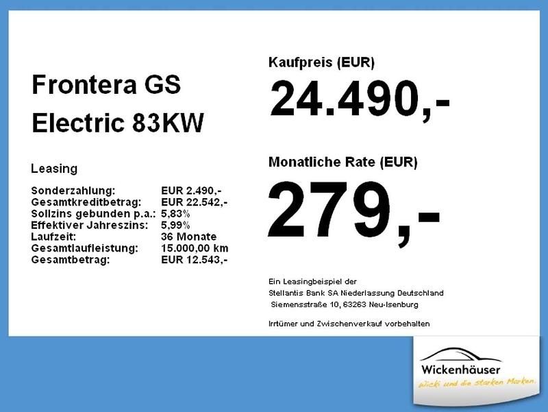 Neu Opel Frontera 83 kW (113 PS) 2025 Lack graphit grau/typ aussenve SUV