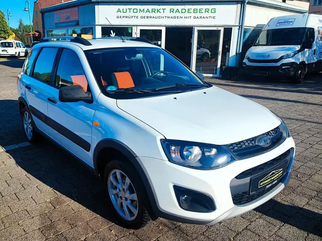 Gebraucht Lada Kalina 98 PS (72 kW) 2016 Weiß Kombi