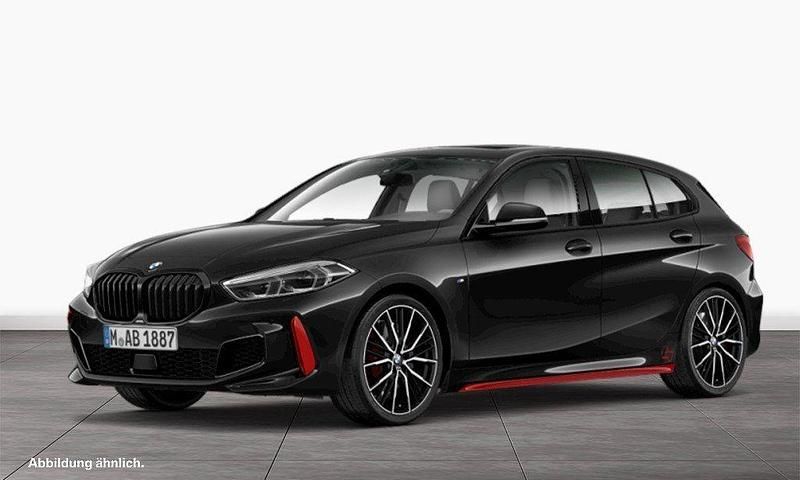 Schwarz Gebraucht 2022 BMW 128 Performance Limousine | 31.490 € (Fairer Preis) - Bild 1/3