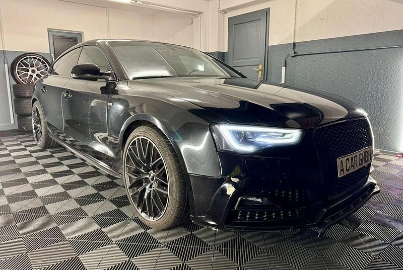 Schwarz Gebraucht 2016 Audi A5 Sportback S-Line Kleinwagen | 11.990 € (Fairer Preis) - Bild 1/4