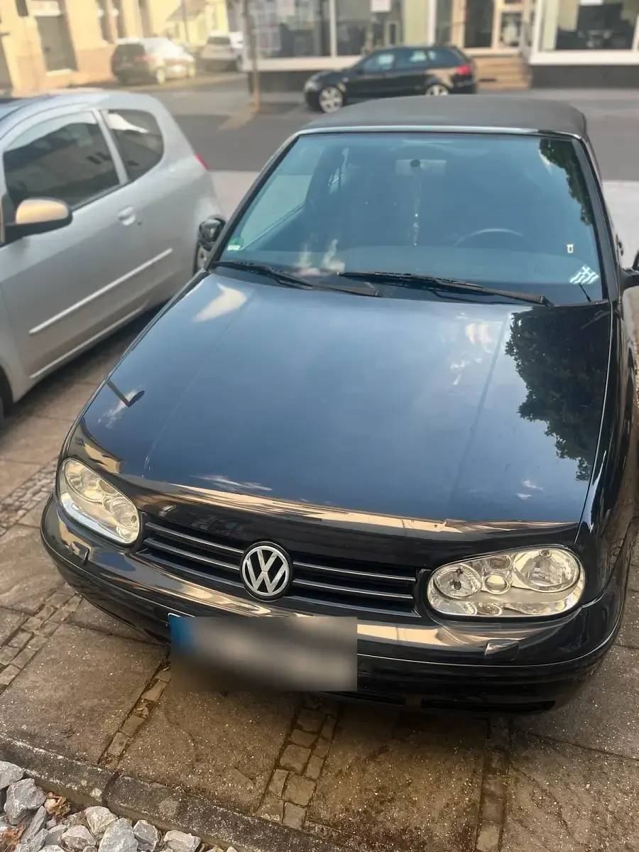 Gebraucht VW Golf 116 PS (85 kW) 2001 Blau Cabrio