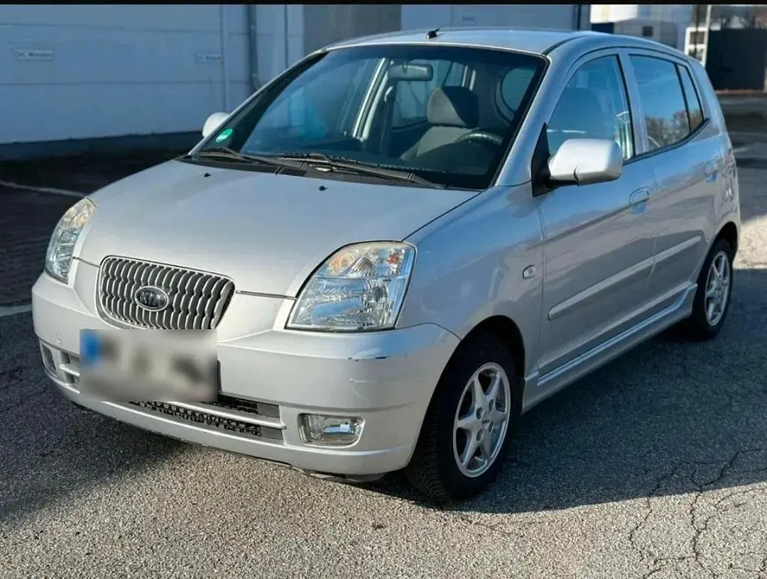 Gebraucht Kia Picanto EX 65 PS (47 kW) 2007 Silber Kleinwagen