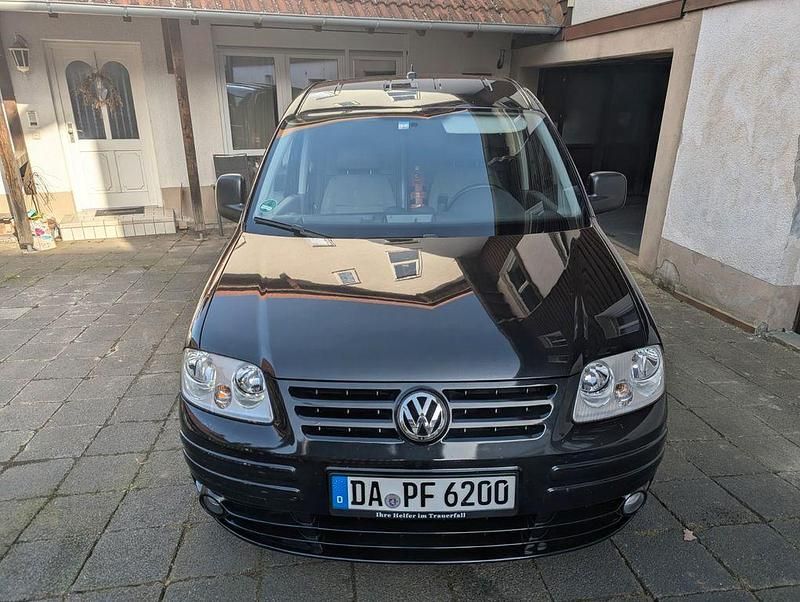Gebraucht VW Caddy 105 PS (77 kW) 2009 Schwarz Van / Kleinbus