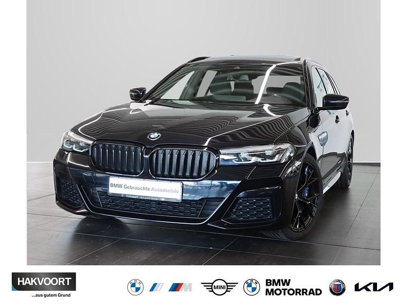 M carbonschwarz metallic Gebraucht 2022 BMW 540 Shadowline Kombi | 42.990 € (Guter Preis) - Bild 1/4