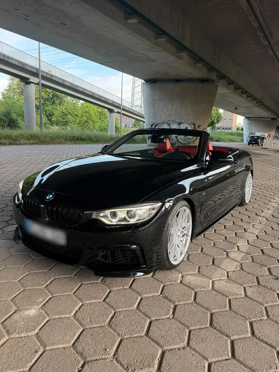 Gebraucht BMW 435 M Sport 313 PS (230 kW) 2015 Schwarz Cabrio