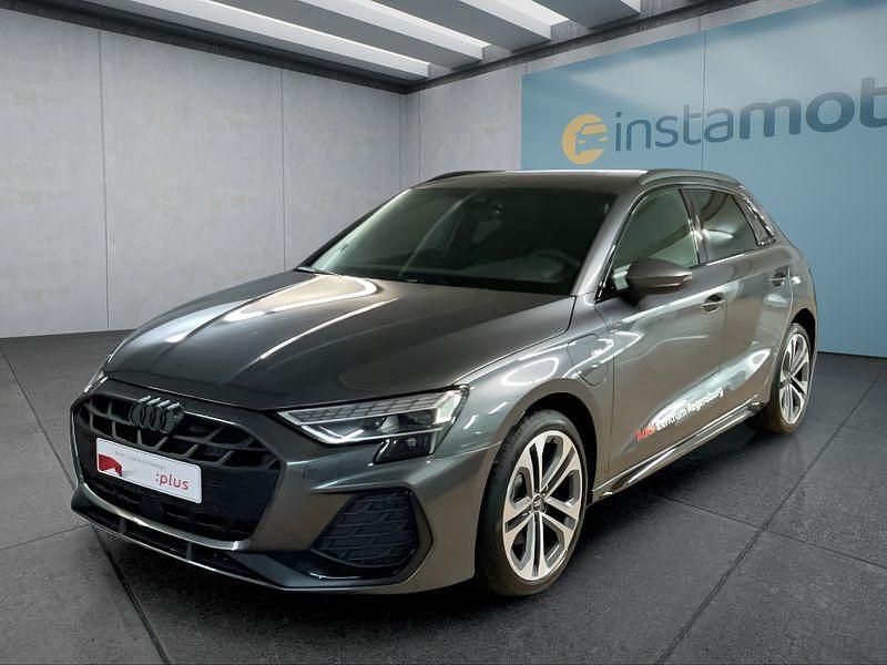 Grau Gebraucht 2025 Audi A3 e-tron S-Line Kleinwagen | 47.949 € - Bild 1/4