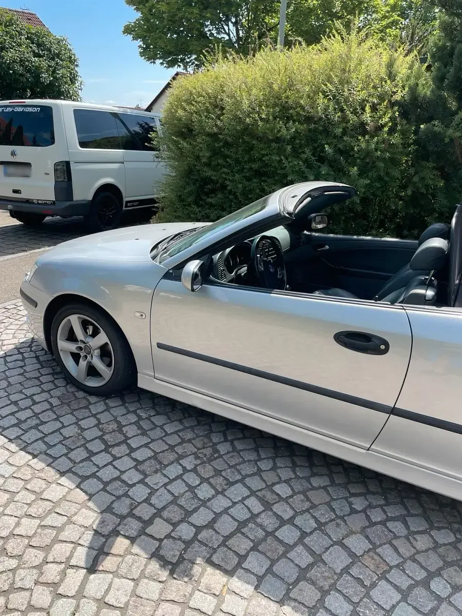 Gebraucht Saab 9-3 150 PS (110 kW) 2004 Silber Cabrio