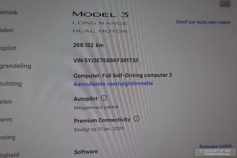 Gebraucht Tesla Model 3 Long Range AWD 258 kW (351 PS) 2019 Grau Limousine