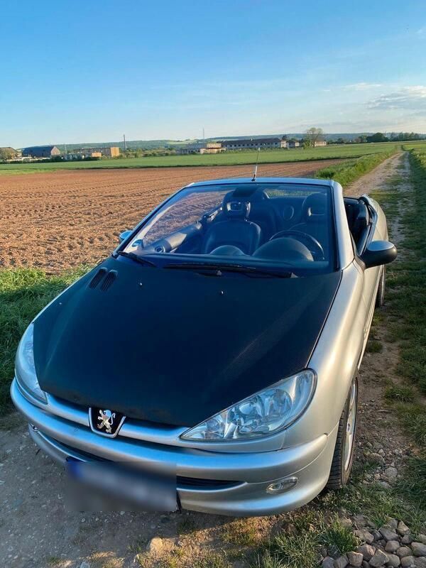 Silber Gebraucht 2003 Peugeot 206 CC Cabrio | 1.100 € (Guter Preis) - Bild 1/4