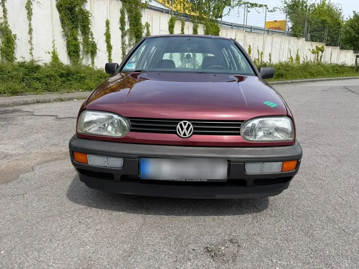 Gebraucht VW Golf III 75 PS (55 kW) 1995 Rot Kleinwagen