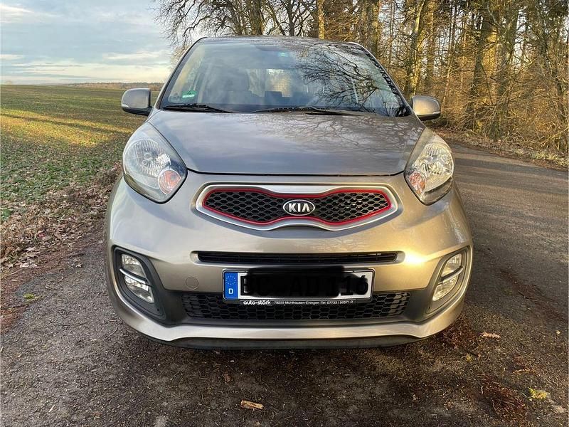 Grau Gebraucht 2013 Kia Picanto Spirit Kleinwagen | 3.500 € (Superpreis) - Bild 1/4