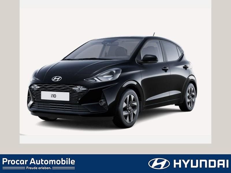 Schwarz Neu 2025 Hyundai i10 Trend Kleinwagen | 18.590 € (Fairer Preis) - Bild 1/4