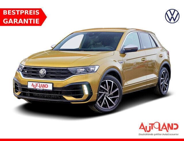 Gelb Gebraucht 2021 VW T-Roc R SUV | 31.490 € (Fairer Preis) - Bild 1/4