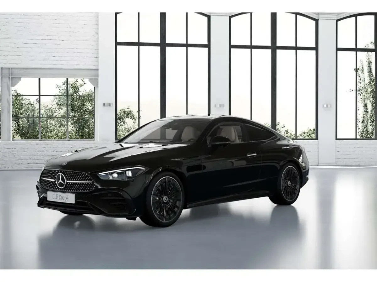 Neu Mercedes CLE300 AMG 258 PS (189 kW) 2026 Schwarz Coupé