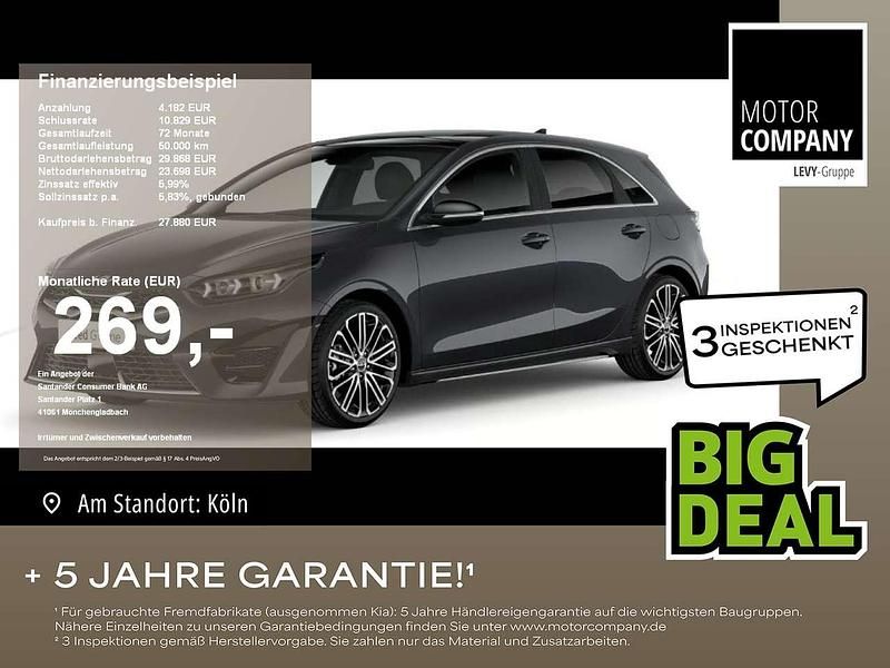 Blue flame met. Gebraucht 2025 Kia Ceed GT GT-Line Limousine | 27.880 € (Guter Preis) - Bild 1/4