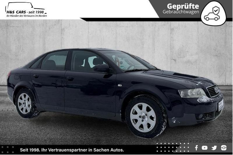 Blau Gebraucht 2002 Audi A4 Sport Limousine | 3.950 € (Fairer Preis) - Bild 1/4