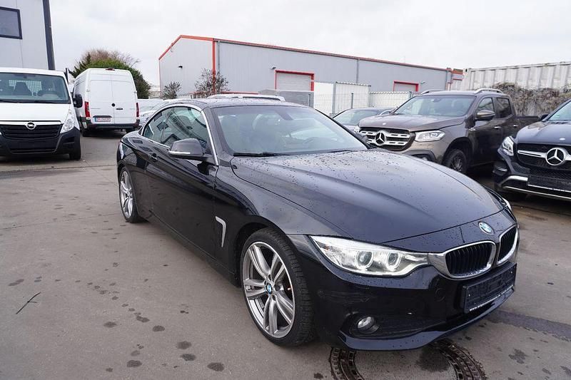 Gebraucht BMW 420 Cabriolet Sport Line 184 PS (135 kW) 2016 Schwarz Cabrio