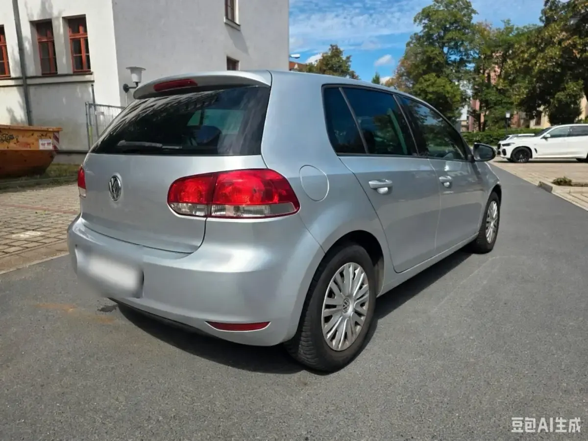 Gebraucht VW Golf VI 80 PS (58 kW) 2009 Grau Kleinwagen