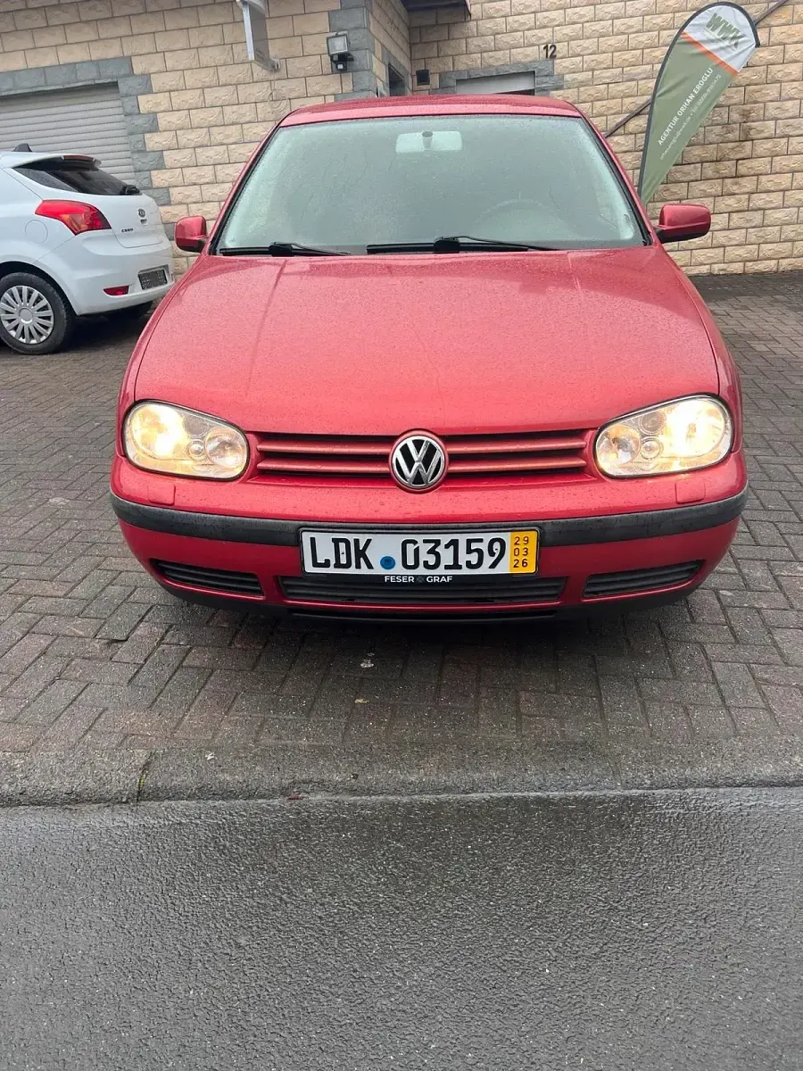 Gebraucht VW Golf IV 101 PS (74 kW) 2000 Rot Limousine