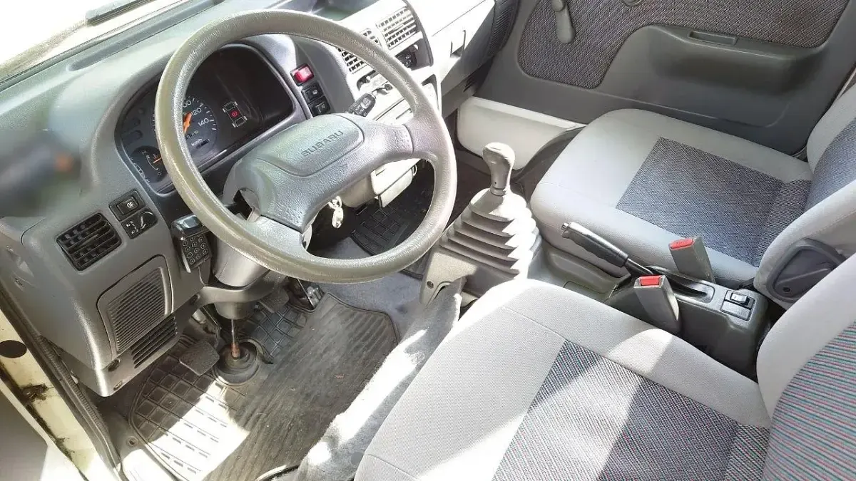 Gebraucht Subaru Libero 54 PS (39 kW) 1995 Weiß Van / Kleinbus