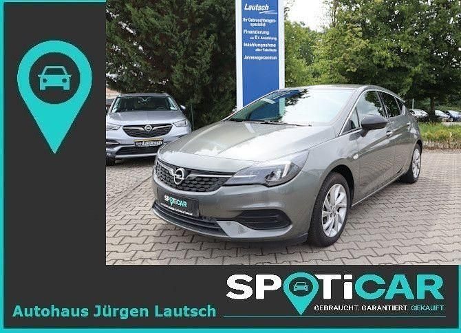 Grau Gebraucht 2021 Opel Astra Limousine | 11.990 € (Guter Preis) - Bild 1/4